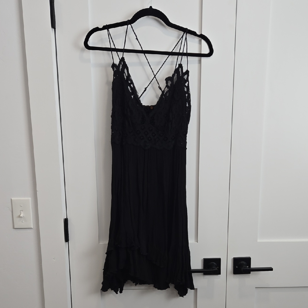 Free People Black Dress